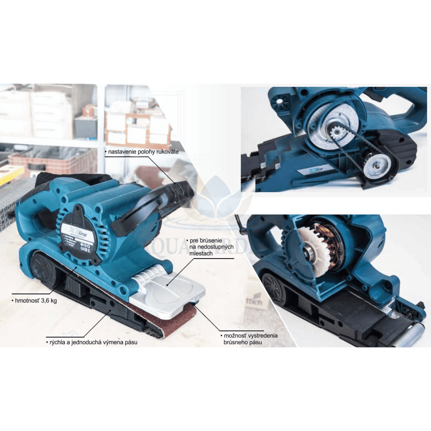 Power Tech - Belt Sander (Tank) - BS533-1