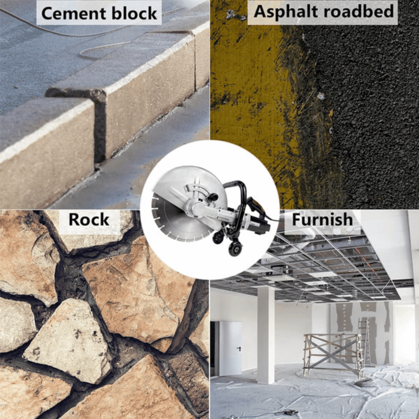 Power Tech - Electric Asphalt Cutter - ECS350-1