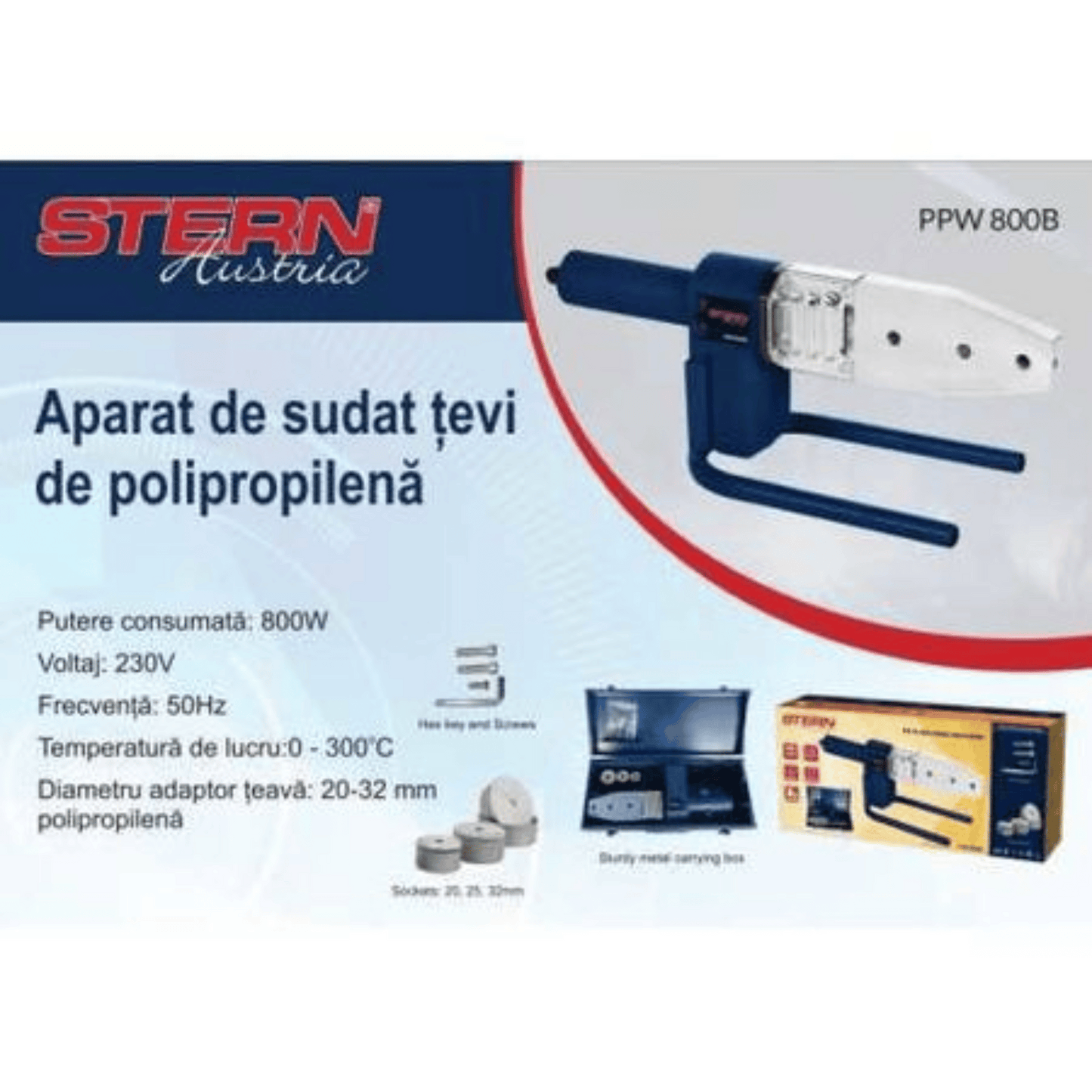 Stern Austria - PVC Pipe Welding Machine - PPW1000C