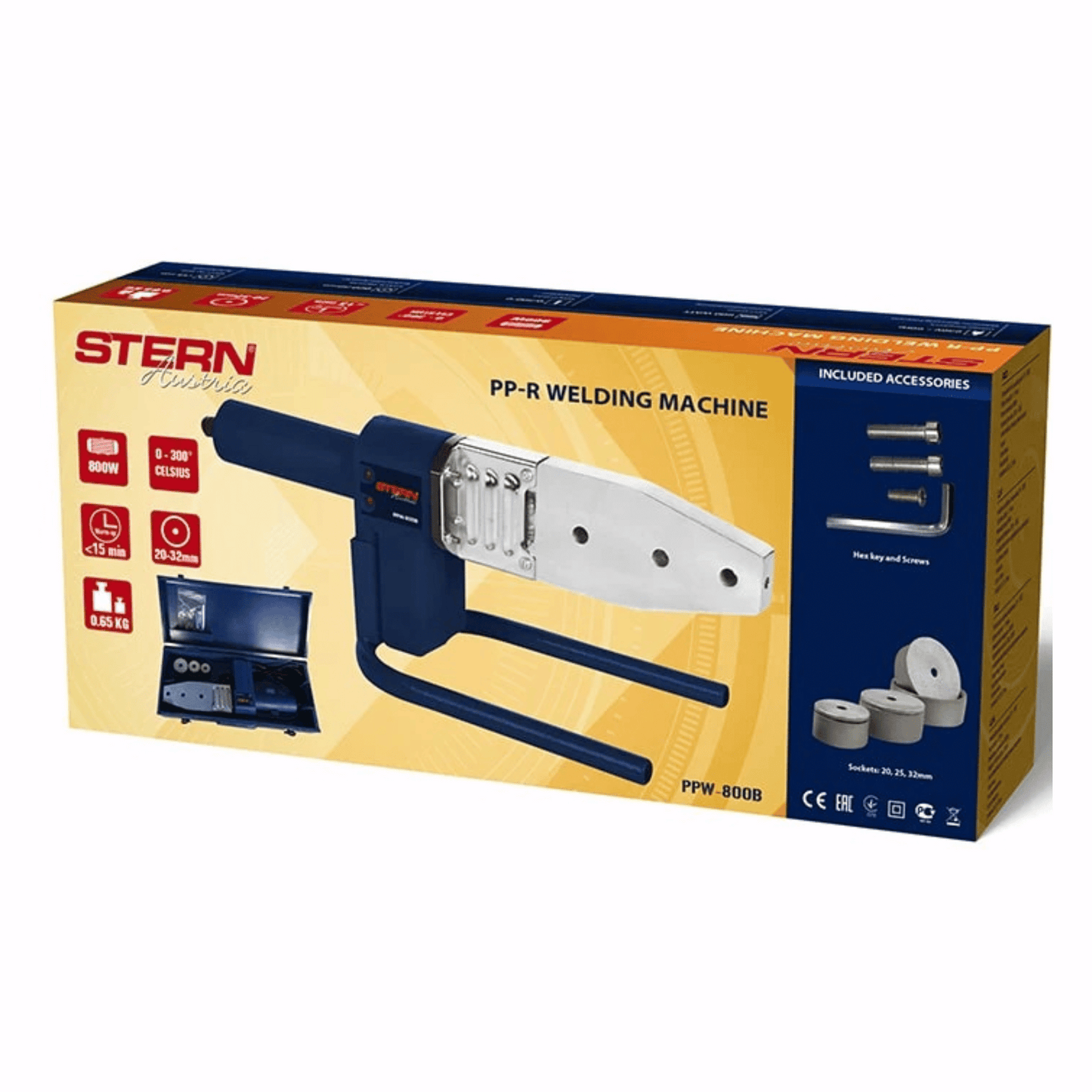 Stern Austria - PVC Pipe Welding Machine - PPW800B